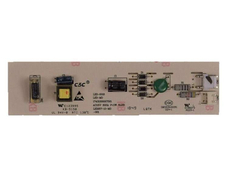 Frigidaire Freezer Light Board 5304512554