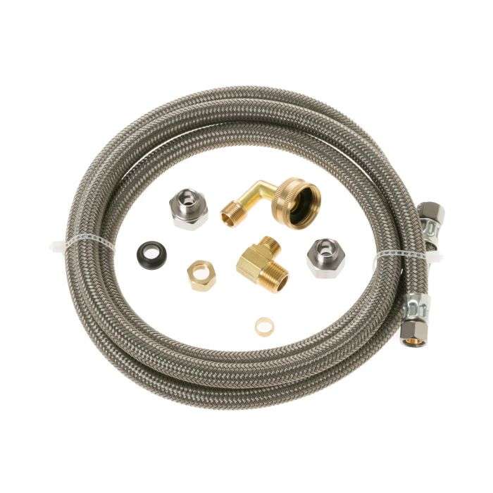 GE 6ft 3/8 Braided Dishwasher Connection Kit WX28X326