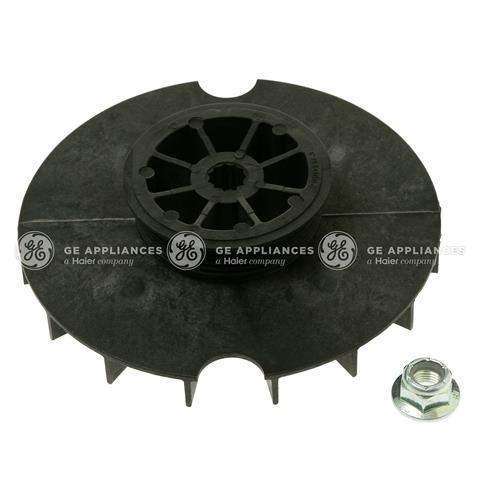 GE Washer 1/3 HP Motor Pulley &amp; Nut WH03X32218