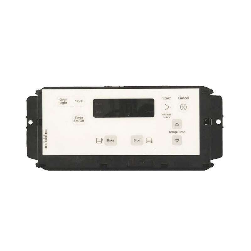 Whirlpool Range Oven Control Board and Overlay (White) W10841331