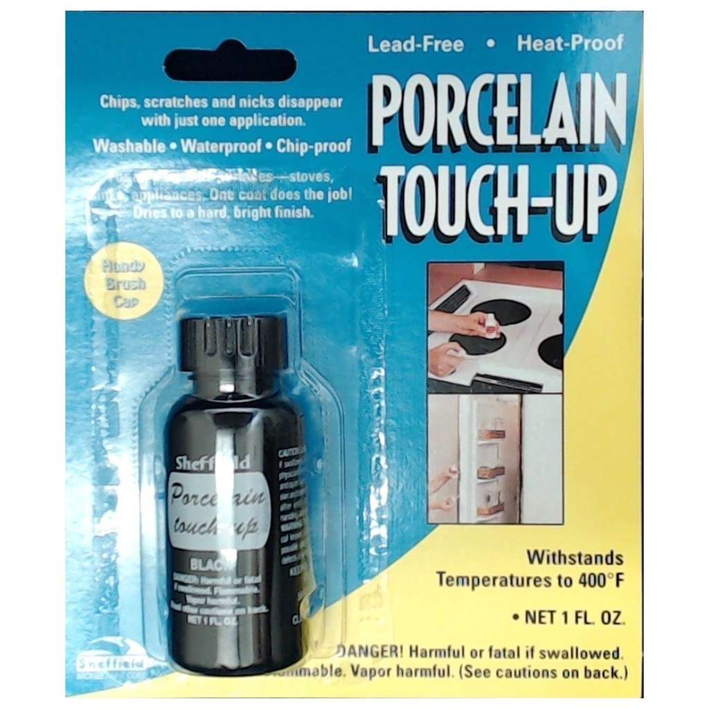 Black High Temperature Appliance Touch Up Paint Part # 1999