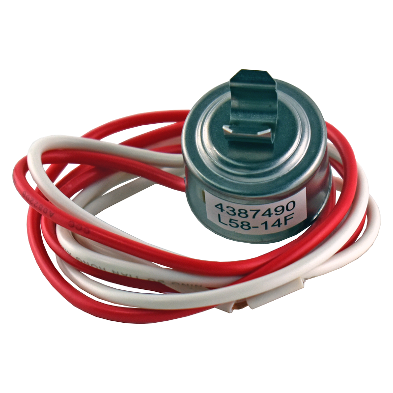 Defrost Thermostat For Whirlpool WP4387490