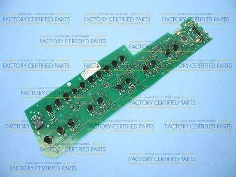 Whirlpool Cooktop User Interface Board WPW10190398