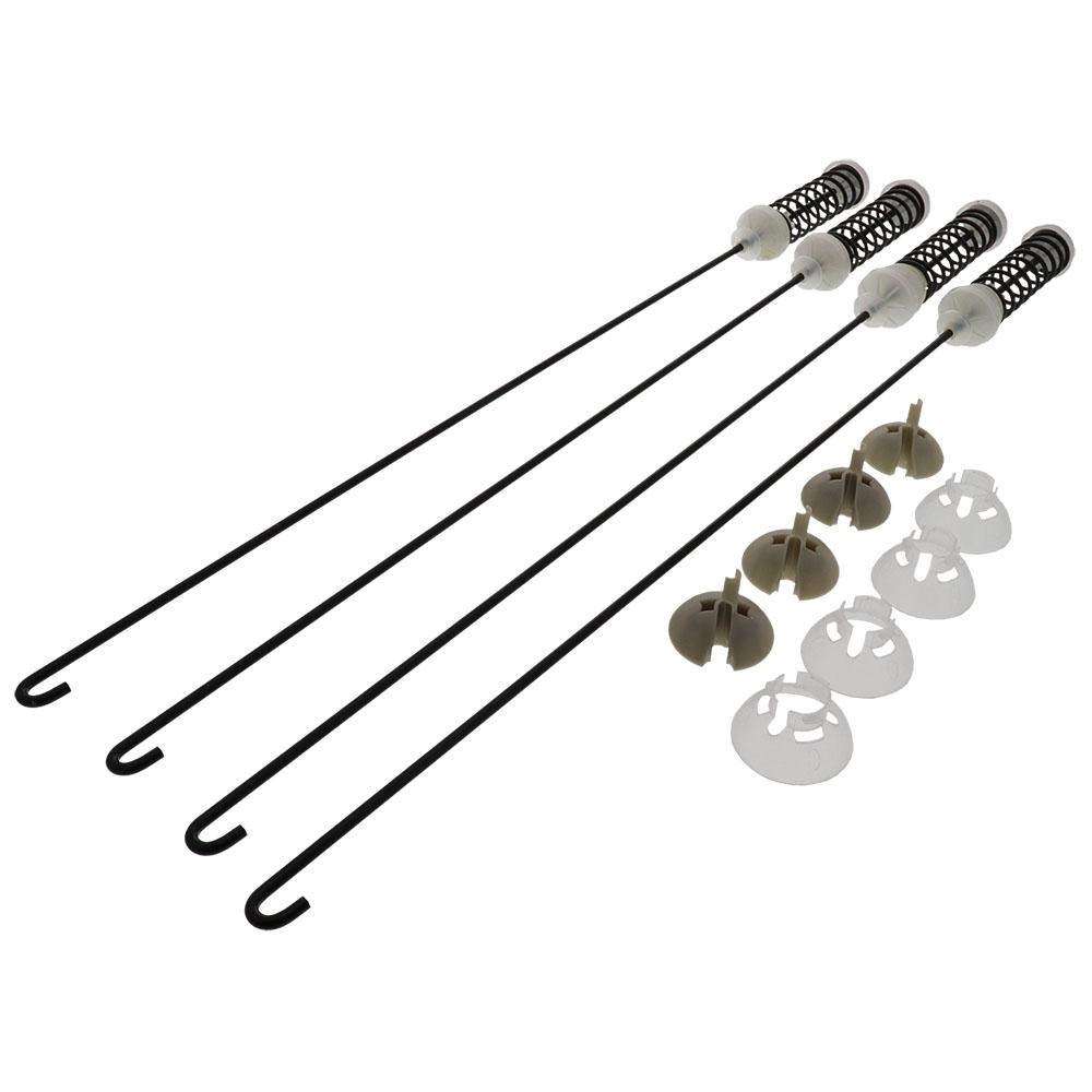 Washer Suspension Rod Kit (4 Pack) for Whirlpool W10780051