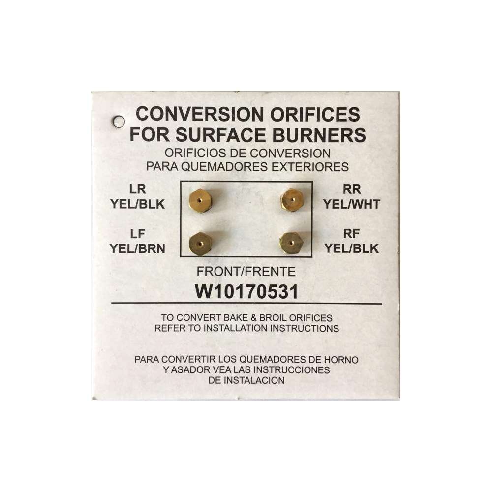 Whirlpool Range Spud-Orifice W10407540