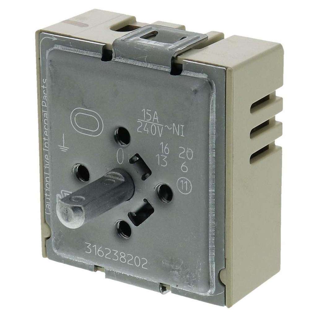 Range Infinite Burner Switch for Frigidaire 316238202