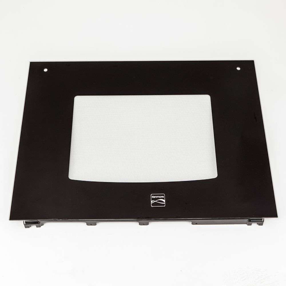 Frigidaire Wall Oven Door Outer Panel Assembly (Black) 318304148