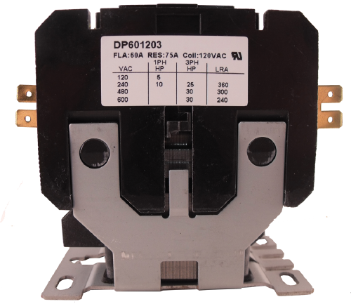 Supco Contactor 60A 120V 3 Pole DP601203