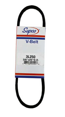 Supco FHP V Belt 3L250