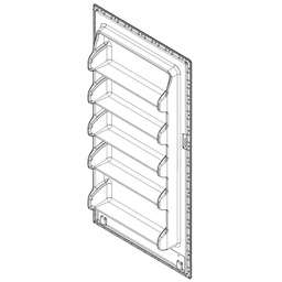[RPW992947] Frigidaire Freezer Door Inner Panel 297382700