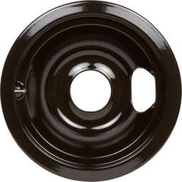 [RPW2454] GE 6 Drip Pan - Black Porcelain WB31T10014