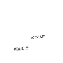 [RPW990301] Bosch Thermador Control Unit 755522