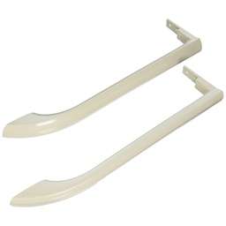 [RPW19175] Frigidaire Refrigerator Freezer Bisque Handle Set 242059505