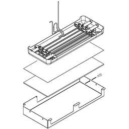 [RPW947866] Whirlpool Refrigerator Drain Pan Assembly W10735008