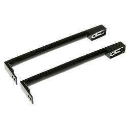 [RPW1027251] GE Refrigerator Door Handle Set (Black) WR12X32350