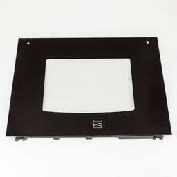 [RPW1046145] Frigidaire Wall Oven Door Outer Panel Assembly (Black) 318304148