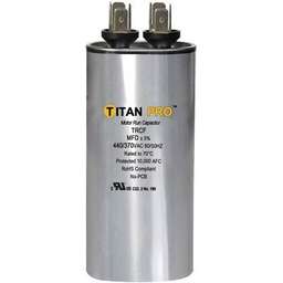 [RPW2000522] TITAN PRO Run Capacitor 10 MFD 440/370 Volt Round TRCF10