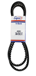 [RPW2001153] Supco Molded Cogged V Belt 63&quot; Part # AX61