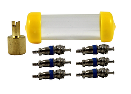 [RPW2001274] Supco Plastic Valve Core Container, Wrench and Cores Part # SF3805